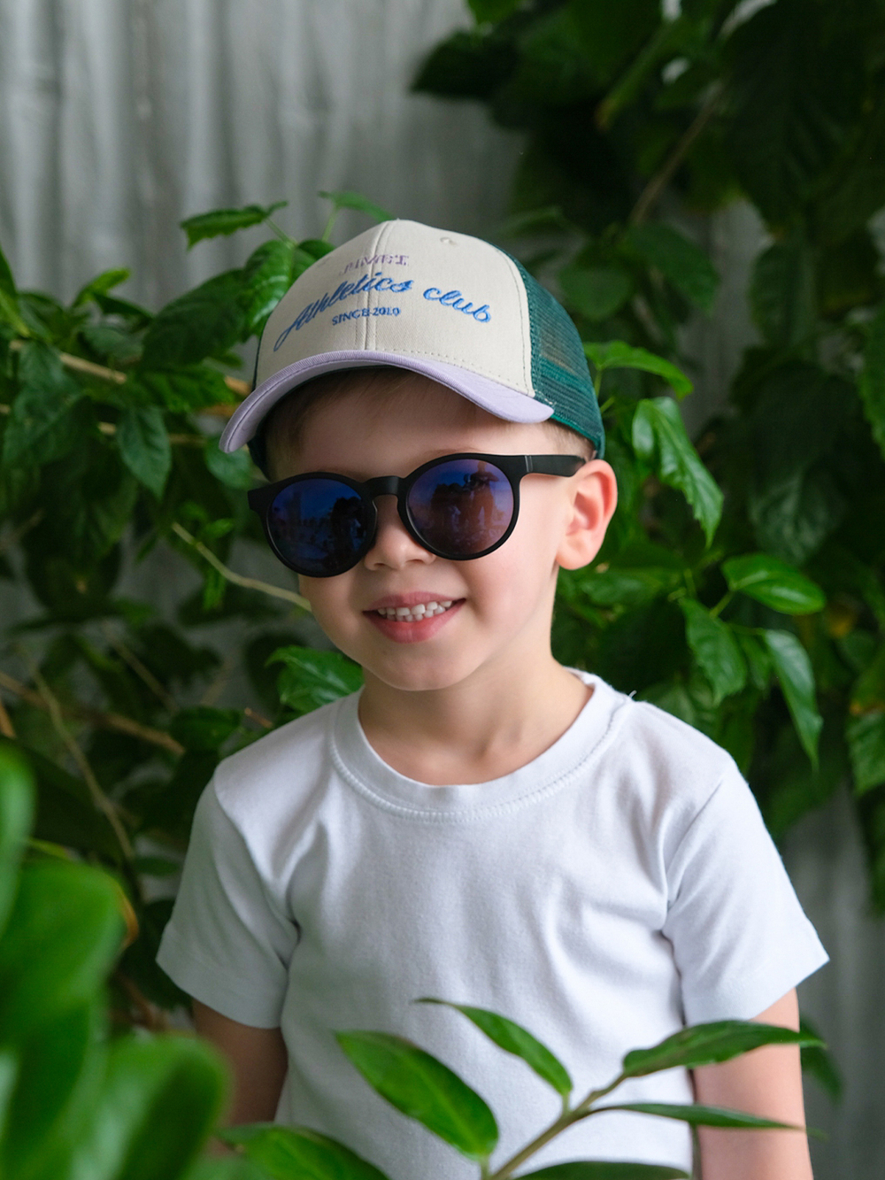 Кепка с сеткой Jumbi (Зеленый/Бежевый)