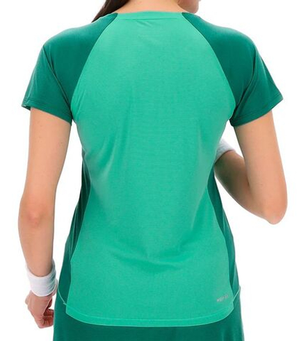 Женская теннисная футболка Lotto Superrapida VIII - neptune green