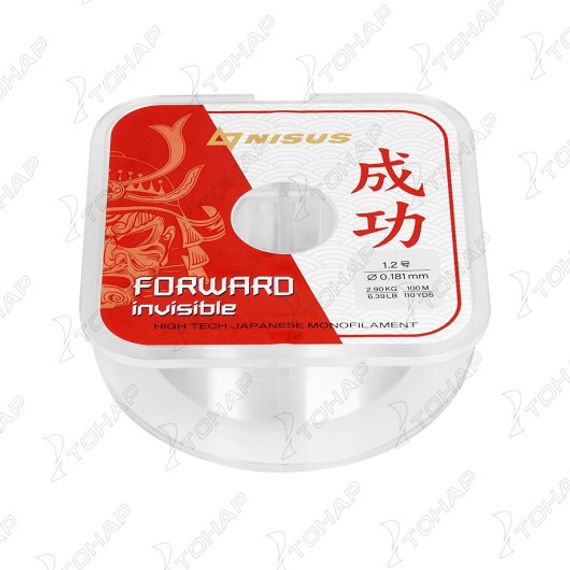 Леска FORWARD Invisible 0,181mm/100m Nylon (N-FI-0181-100) Nisus