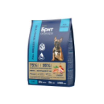 Корм для собак сухой BRIT PREMIUM с лососем и индейкой для собак "Dog Sensitive", 3 кг