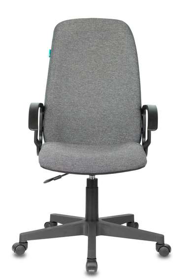 Кресло руководителя Бюрократ CH-808LT серый 3C1 крестов. пластик