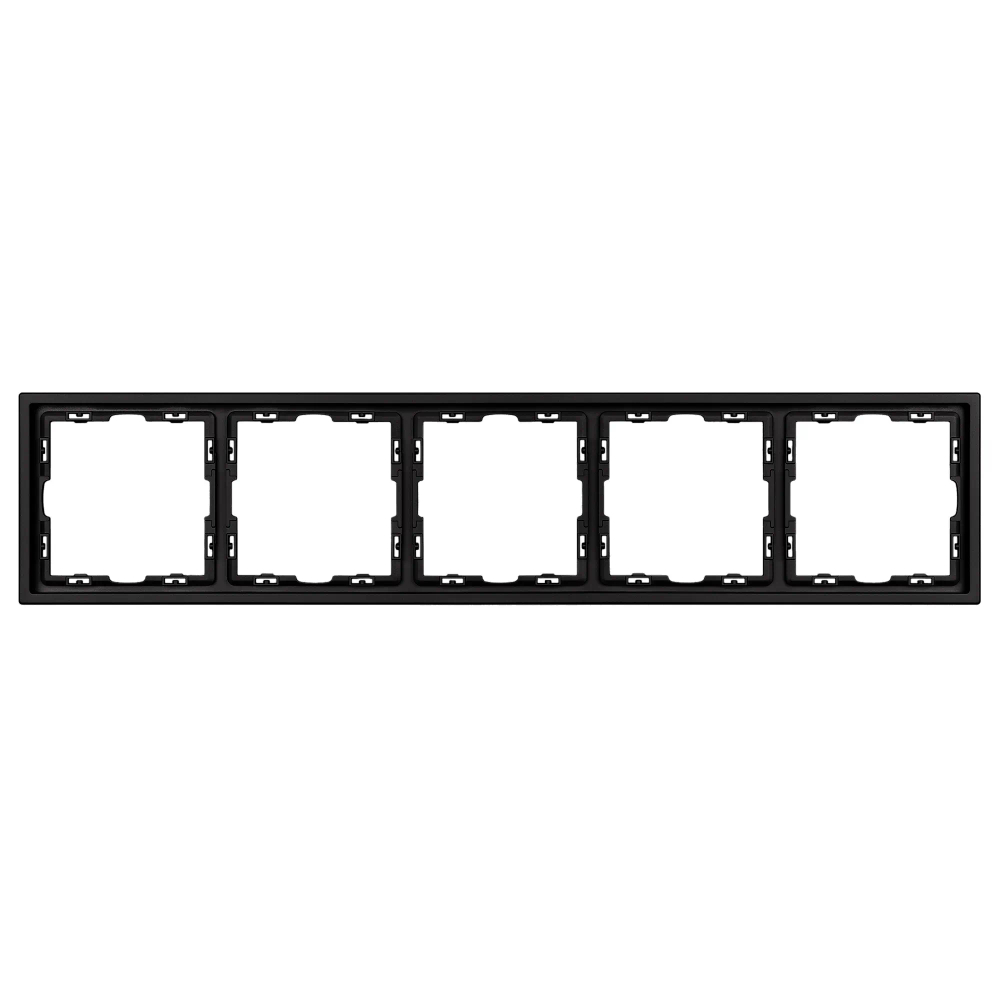 Рамка пластиковая FRM-NOBE-SFPL-5-BK (Arlight, -) 054228