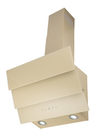 Вытяжка кухонная MACBI MТG60TL (IVORY) бежевый, D150мм, 1100м3/ч, наклонная, мотор 230Ватт, стекло 60см, сенсорное управл.