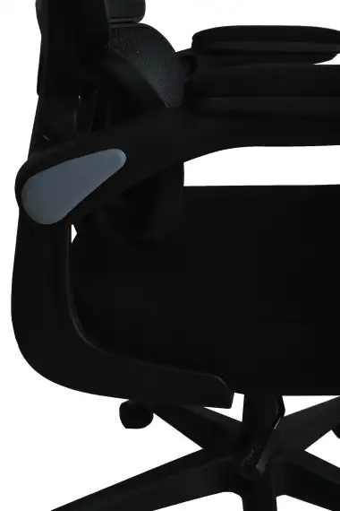 Кресло для руководителя Gramber С11 Сетка черная/Ткань черная