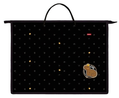 Папка для тетрадей А3ф на молнии с ручками "Реально крутой Капибара" (Хатбер)