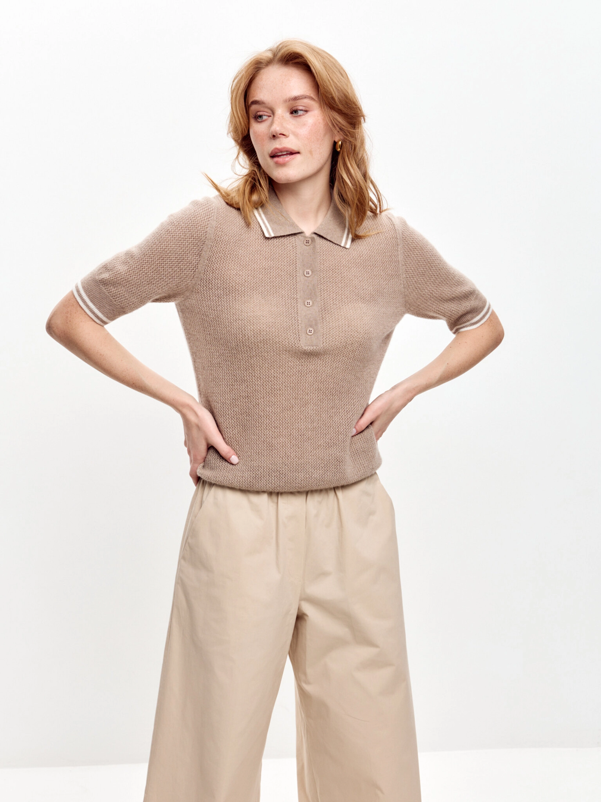 Брюки из хлопка