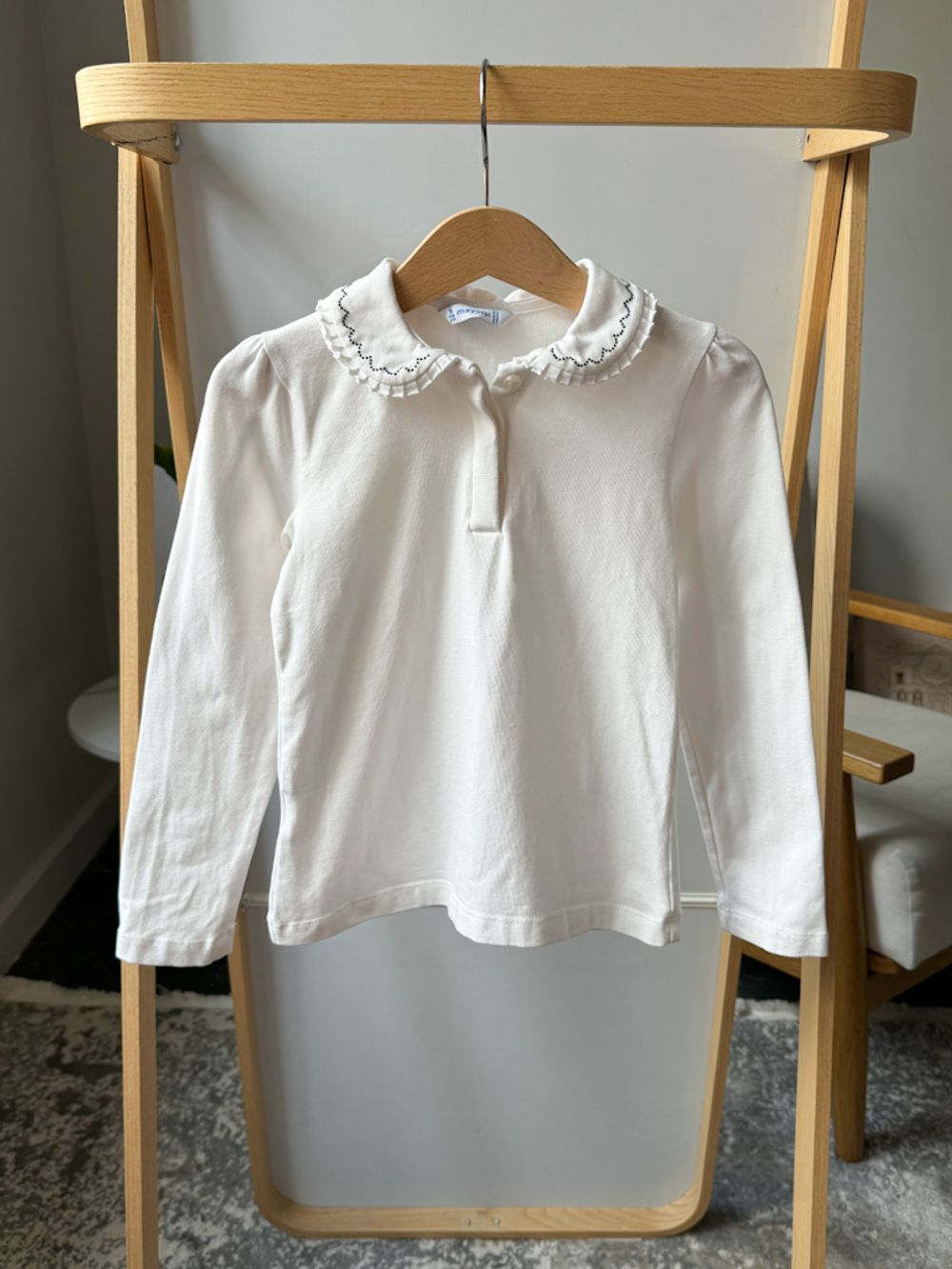 Хлопковая блуза Mayoral, 110