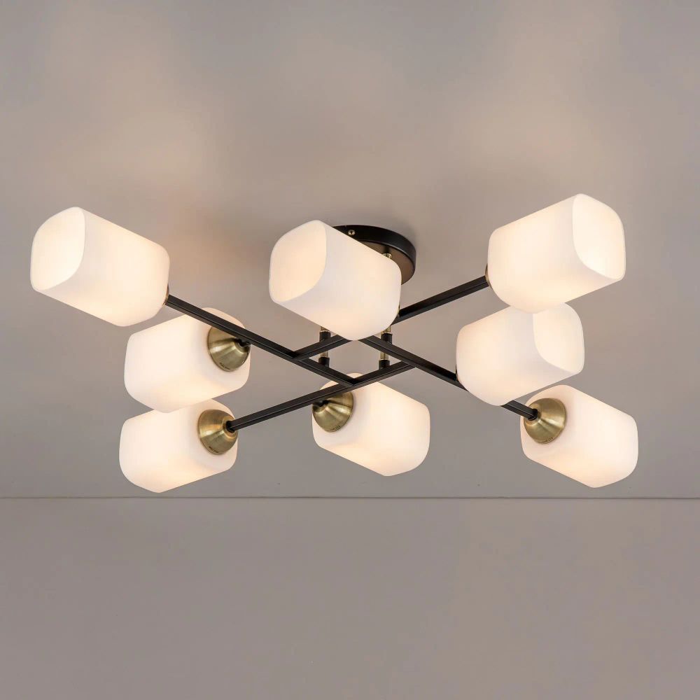 Citilux Генри CL130285 Люстра потолочная Чёрная