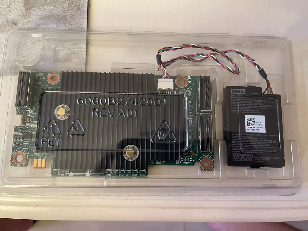 Батарея контроллера Dell Poweredge R6525 / R750 Perc H745 / H755n Battery - K2MKJ 0K2MKJ Type: P5MJ9