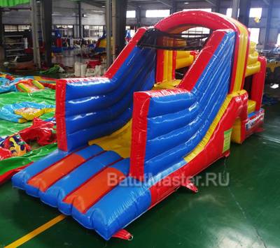 Детский надувной батут "Отличное настроение" 6*2,2*2,8 м