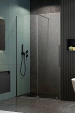Душевая дверь Radaway Furo Brushed Copper DWJ 120 стекло прозраное/профиль брашированная медь