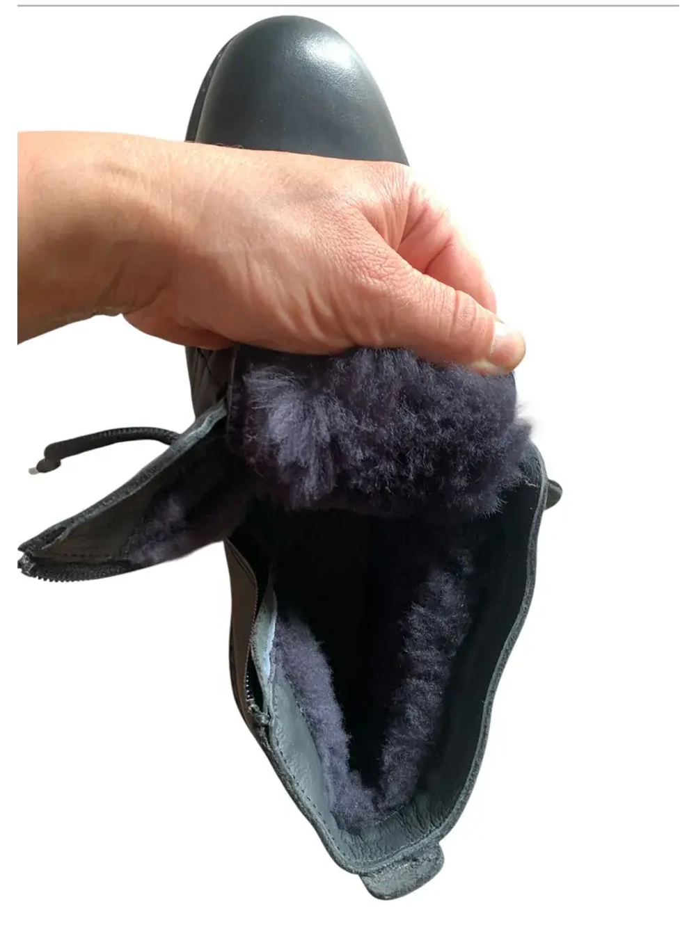 Ботинки натуральная кожа и мех