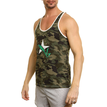 Мужская майка хаки Van Baam VB44988