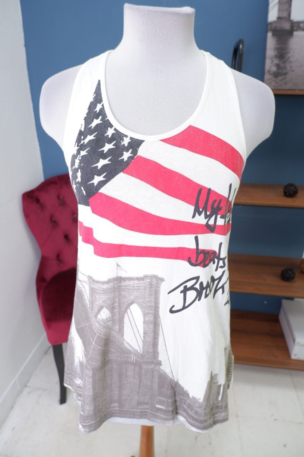 Топ длинный 44 размер