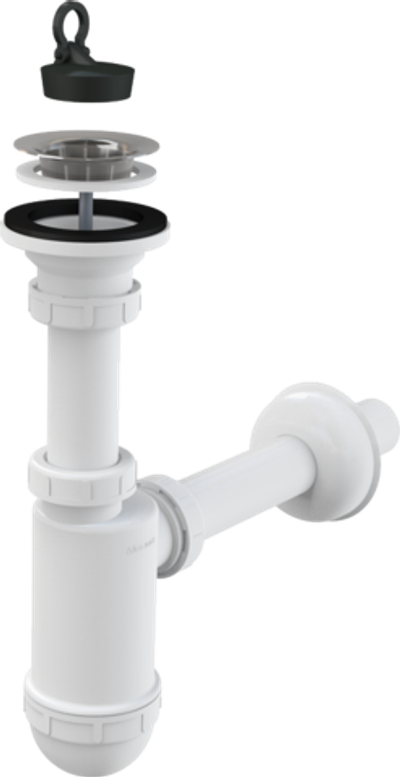 Сифон для умывальника AlcaPlast A411