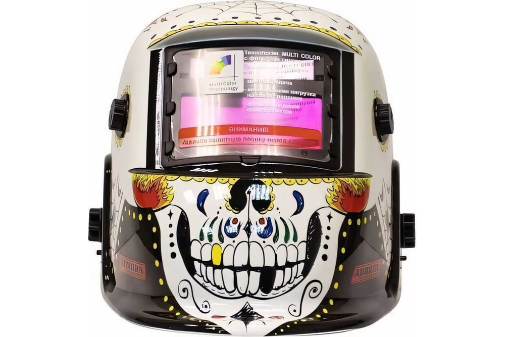 Маска сварщика Хамелеон Aurora A-777 Skeleton Fire 30690