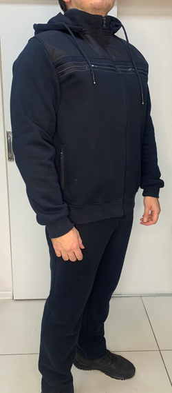 Мужской  теплый спортивный костюм на флисе