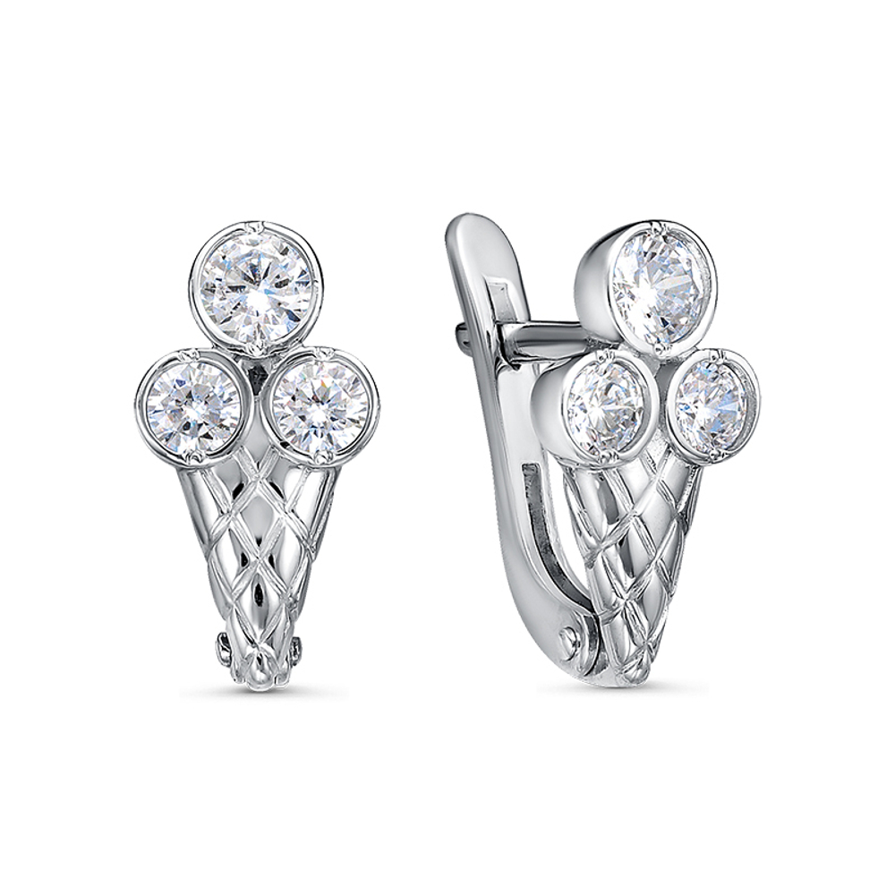 Серьги из серебра 925 пробы