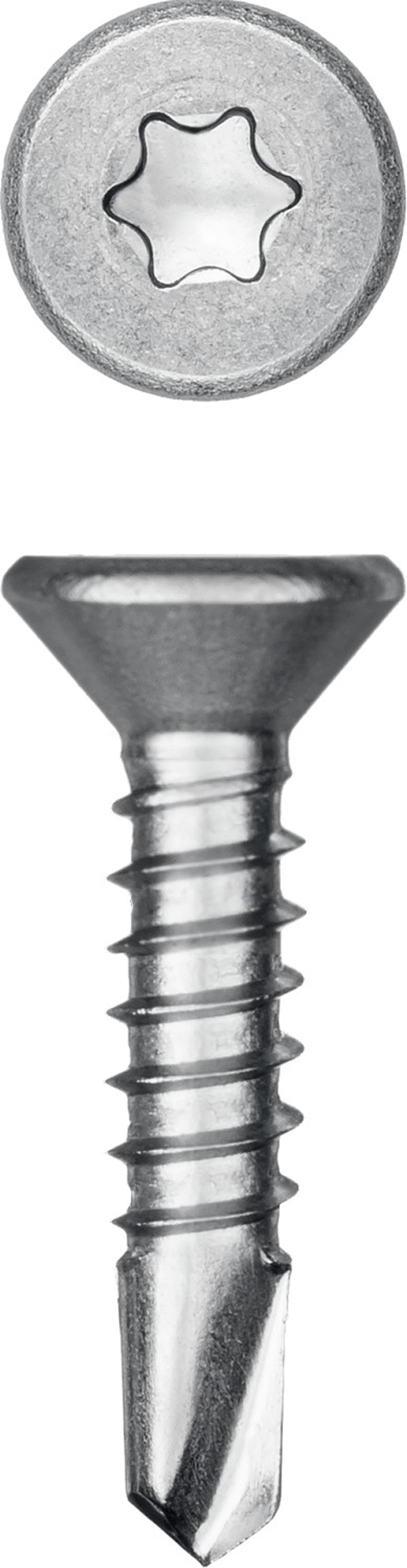 KRAFTOOL DS-C, 16 х 4.2 мм, А2, сверло, потайная головка, ТХ20, 500 шт, саморез нержавеющий (300932-42-016)