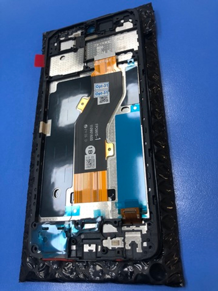 Дисплей в сборе с тачскрином и рамкой чёрный для Tecno Go 2024(BG6) Оригинал