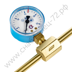 Устройство для заправки баллонов с манометром L=850 мм, G3/4-G3/4