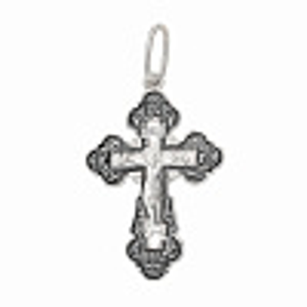 Крест из серебра 925 пробы