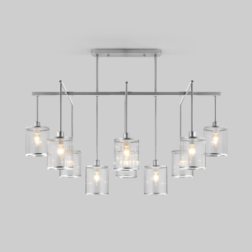 Умная потолочная люстра 60144/10 хром