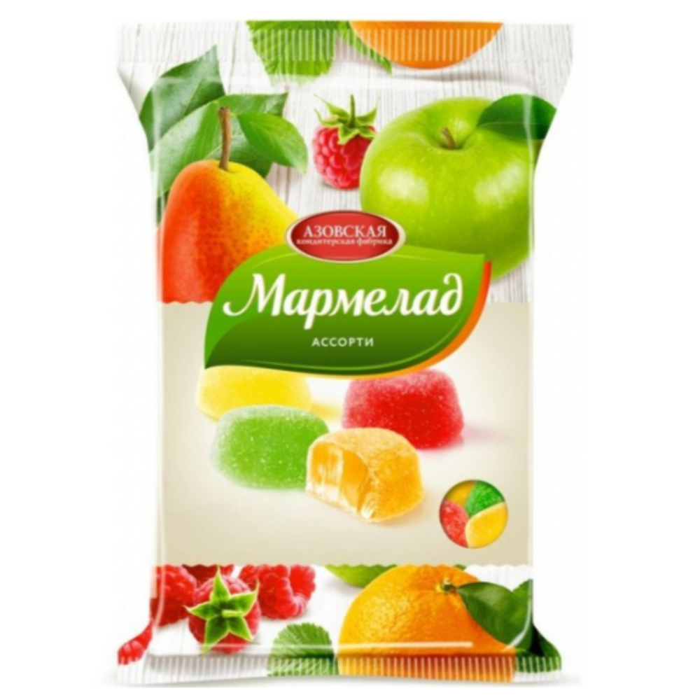 Мармелад Азовская Кондитерская Фабрика Ассорти 300 гр