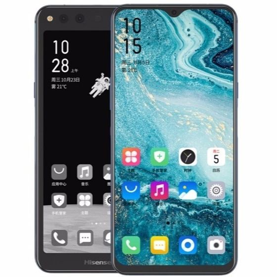 Hisense A6L E-Ink LCD смартфон с двумя дисплеями