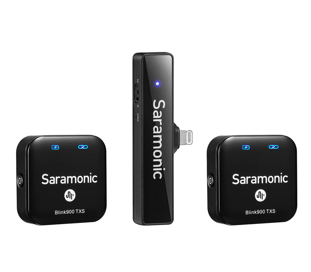 Беспроводная система Saramonic Blink900 S4, TX+TX+RXDi, Lightning