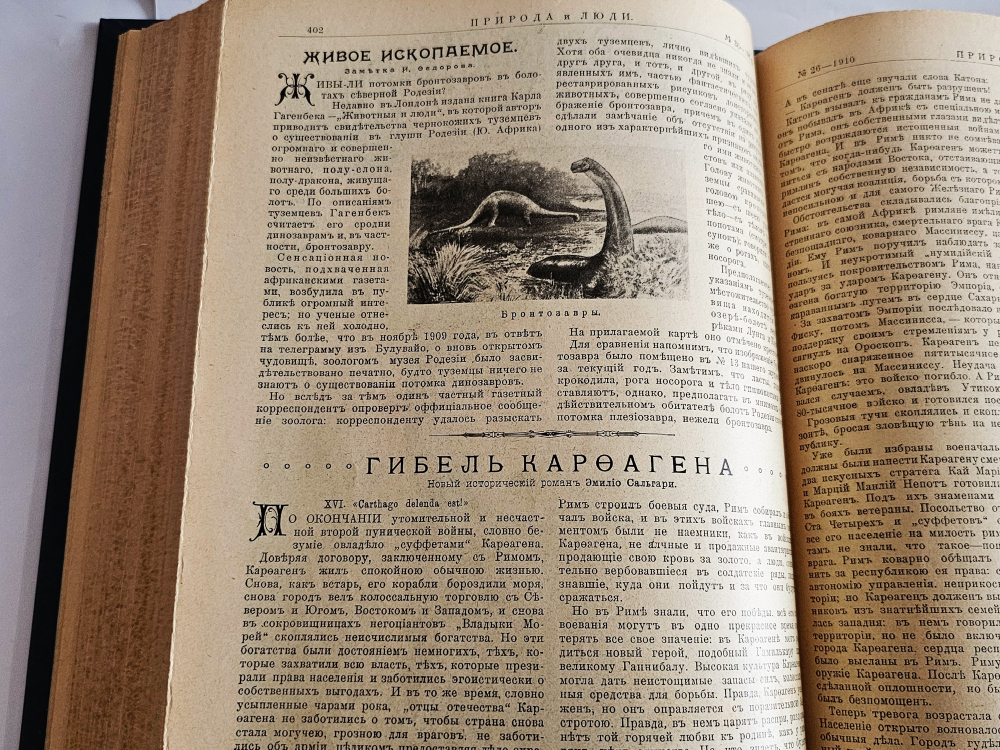 "Природа и люди. Иллюстрированный журнал науки, искусства и литературы". 1910 г.