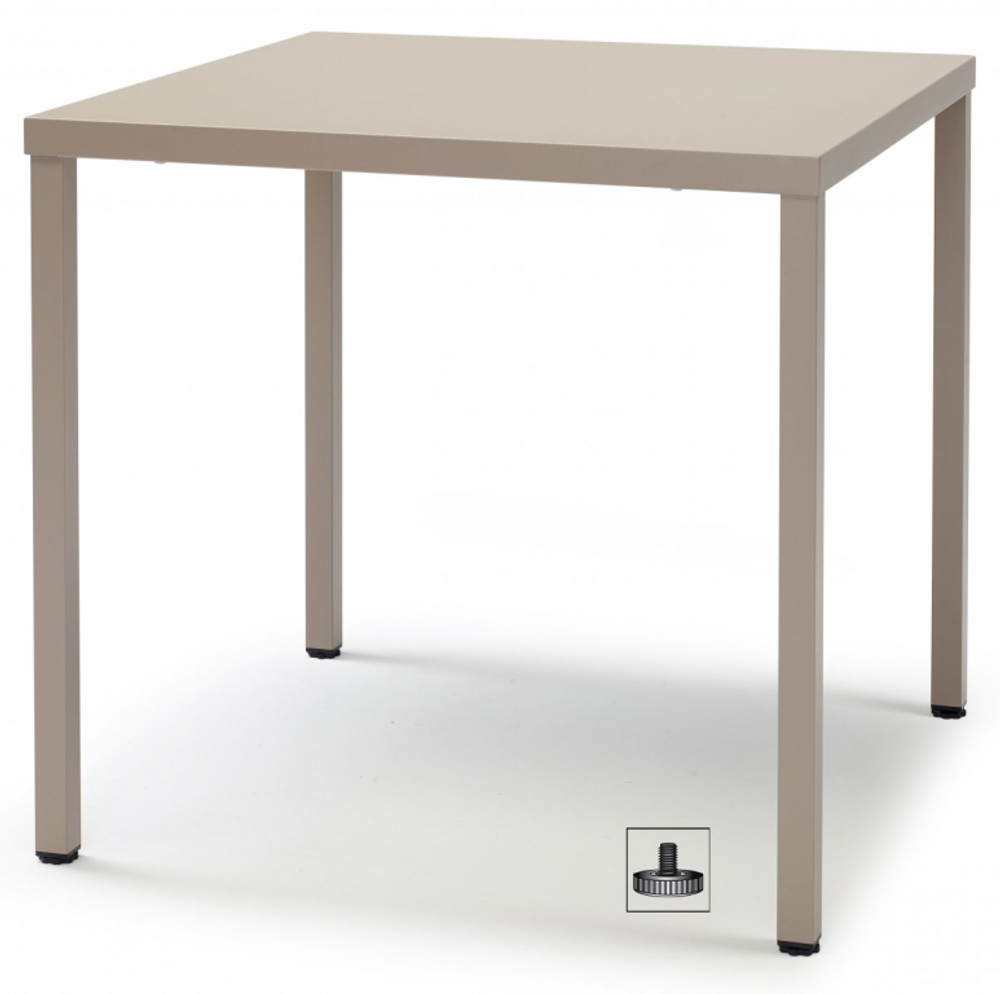 Стол обеденный металлический Scab Design Summer, тортора