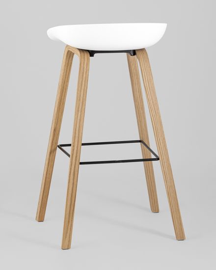 Стул барный LIBRA БЕЛЫЙ 2 шт