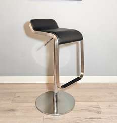 Регулируемый барный стул Lem, 52-78 см, черный