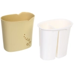 Подставка для столовых приборов «SEGRETO» 13*9*13см 2секции оливковая