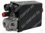 Автоматика компрессора с рег. давления (220-В, 1-вх:1/2", 3-вых:1/4", Fubag) [AEZ]