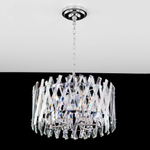 Citilux Ингвар CL334261 Люстра подвесная хрустальная Хром