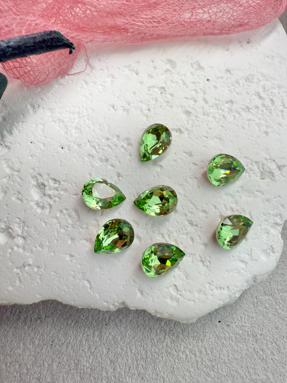 Капля Drop 6*8 мм, Peridot