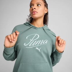 Толстовка женская PUMA ESS SCRIPT Comfort Hoodie TR