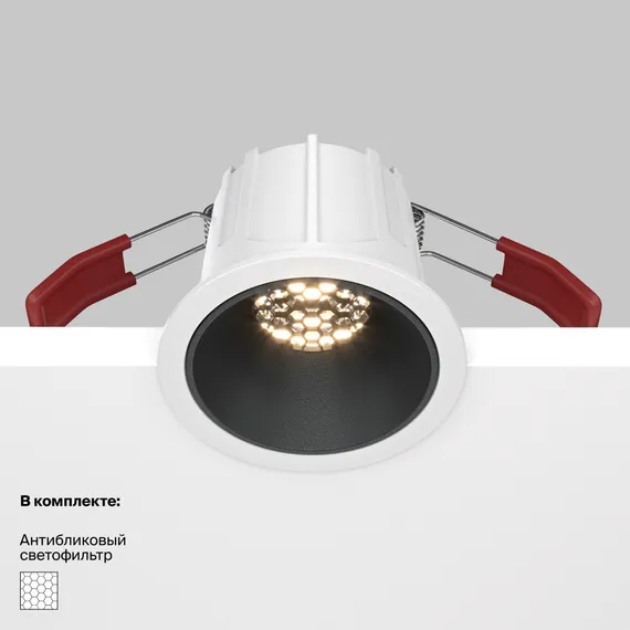 Встраиваемый светильник Альфа / Alfa LED 10 Вт 3000 К 36° Technical dl043-01-10w3k-rd-wb