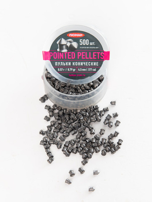 Пули Люман 4,5мм Pointed Pellets 0,57гр. (500шт)
