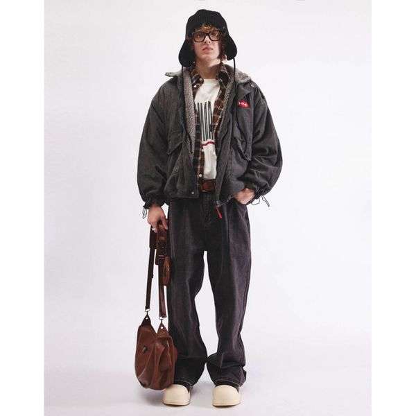 Шапка ушанка вязаная черная - фото 5