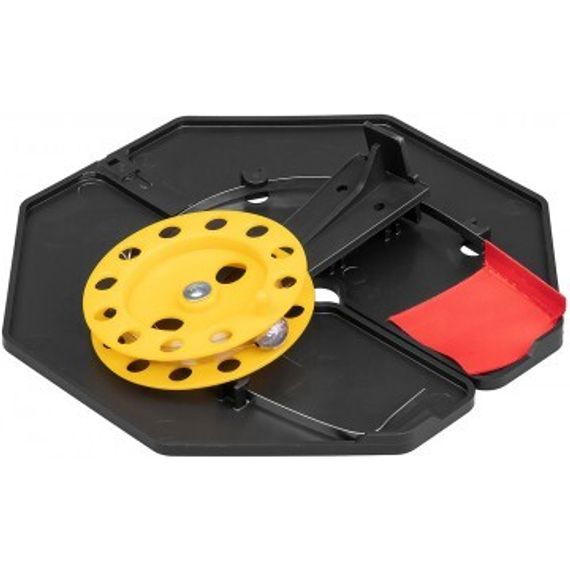 Набор жерлиц на подставке оснащенная ЖЗО-03 (d-210мм.катушка d-85мм) (10шт) ТОНАР