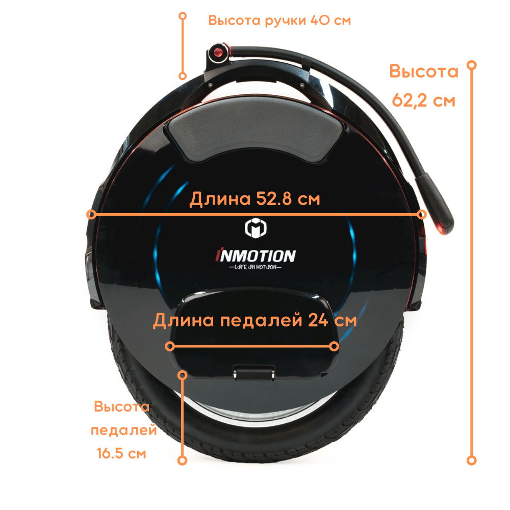 Моноколесо Inmotion V10F 960 Wh
