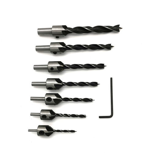 Набор сверл с зенковкой