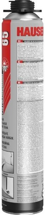 HAUSER 65 пена монтажная профессиональная всесезонная