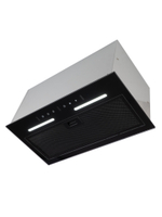 Вытяжка кухонная MACBI встраиваемая B-BOX-G 55 G BLACK 1200м3/ч Черная (управление жестами)
