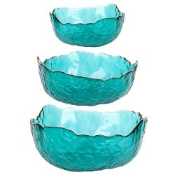 Салатник, набор 3шт. " " (зеленый) d=12,5/15,5/19 см (транспортная упаковка)