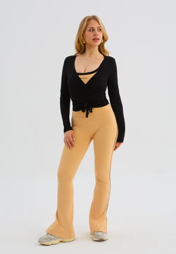 Кофта на завязках BALLET черная