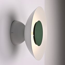 Бра TWIRL SUNSET D25 White/Green